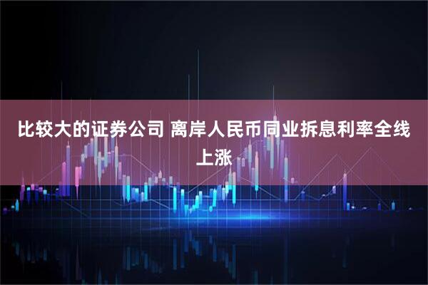 比较大的证券公司 离岸人民币同业拆息利率全线上涨